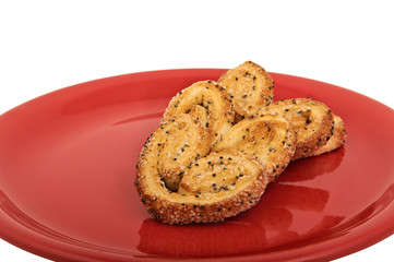 Buns in Red Plate
