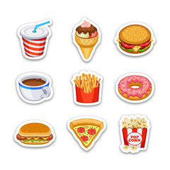 Food icons set