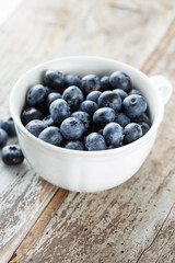 fresh blueberries