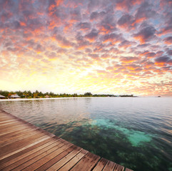 Fototapeta na wymiar Malediwy