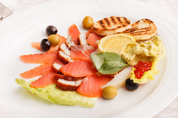 fish appetizer