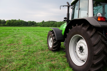 Obraz premium new tractor