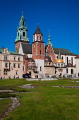 Fototapeta na wymiar Zamek Królewski na Wawelu
