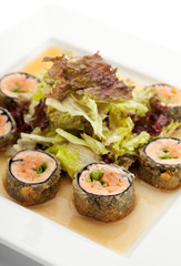 Japanese Cuisine - Deep-fried Sushi Roll