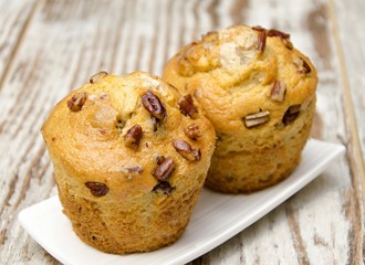 Muffins con frutos secos