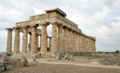 Fototapeta premium Greek Temple in Selinunte