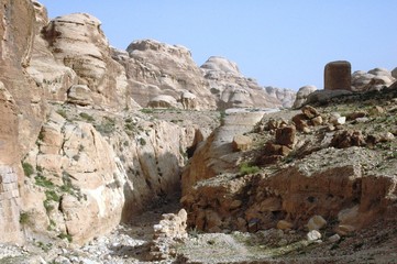 Petra - L'inizio del Siq