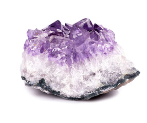 Beautiful amethyst druse close-up