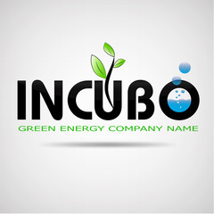 logo incubo green energy - obrazy, fototapety, plakaty