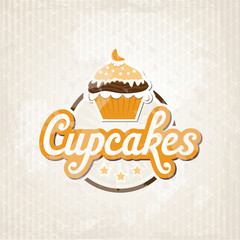 Mandarinen Muffin im Grunge Look