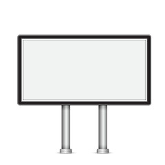 Blank billboard