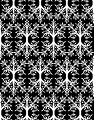 植物柄のパターン