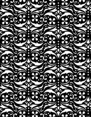 植物柄のパターン