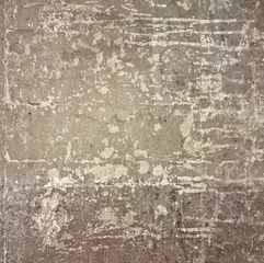 Papier Peint photo Vieux mur texturé sale Mur grungy marron