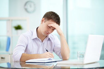 Obraz premium Planning work