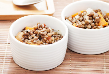 lentil in bowl