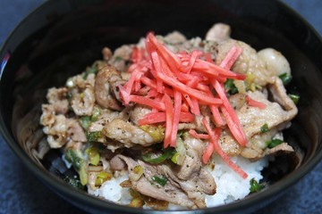 塩だれ豚丼