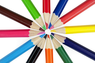 Naklejka premium Color pencil