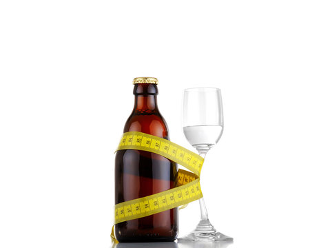 Overweight due to too much alcohol
