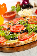 Vegetarian pizza