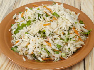 salad from cabbage