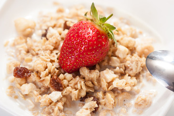fresh healthy breakfast