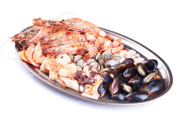 appetizer different seafood