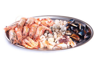 appetizer different seafood