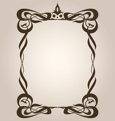 Classical Art Nouveau Frame