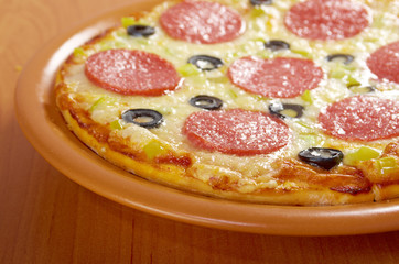 home pizza  Pepperoni