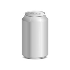 Blank aluminum can