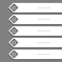 Modern white Design template