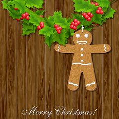 Vector set of christmas elements .