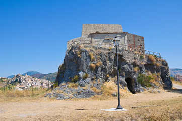 Talao tower. Scalea. Calabria. Italy.