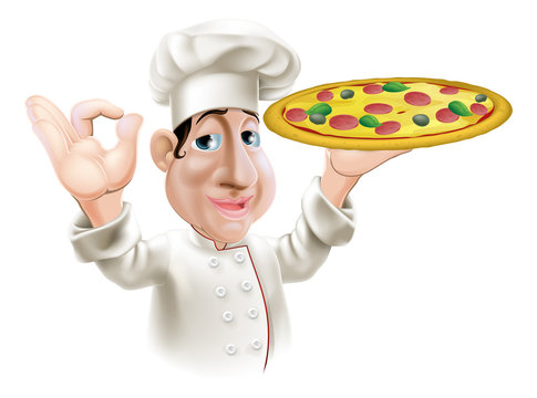 Happy Pizza Chef