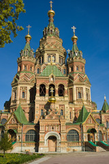 Fototapeta na wymiar Christian Church of St.Petersburg.