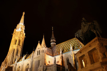 Matthias church in Budapest, Hungary