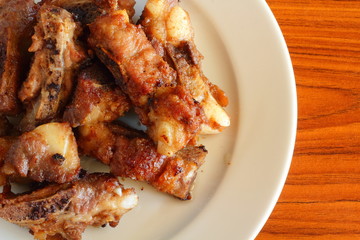 Pork bones