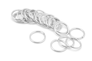 Naklejka premium metal rings