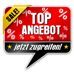 Top Angebot, Vektor