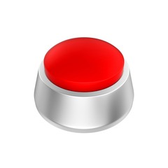 red button with chrome surround