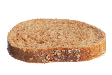 Slice of bread.