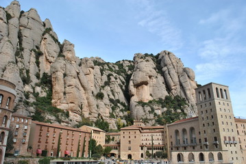 Fototapeta na wymiar Montserrat Góry