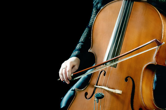 Cello playing cellist musician