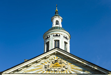 Fototapeta na wymiar Church of Petropavlovsk is the oldest Orthodox Church in Riga