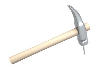 Hammer und Nagel