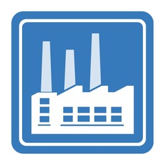 Usine dans un panneau