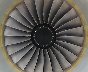 jet engine passenger plane