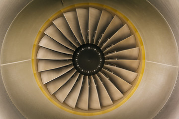 jet engine passenger plane