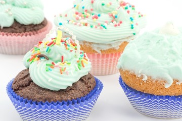 cupcakes con crema al burro